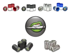 Bouchons De Tige De Valve Moto Custom